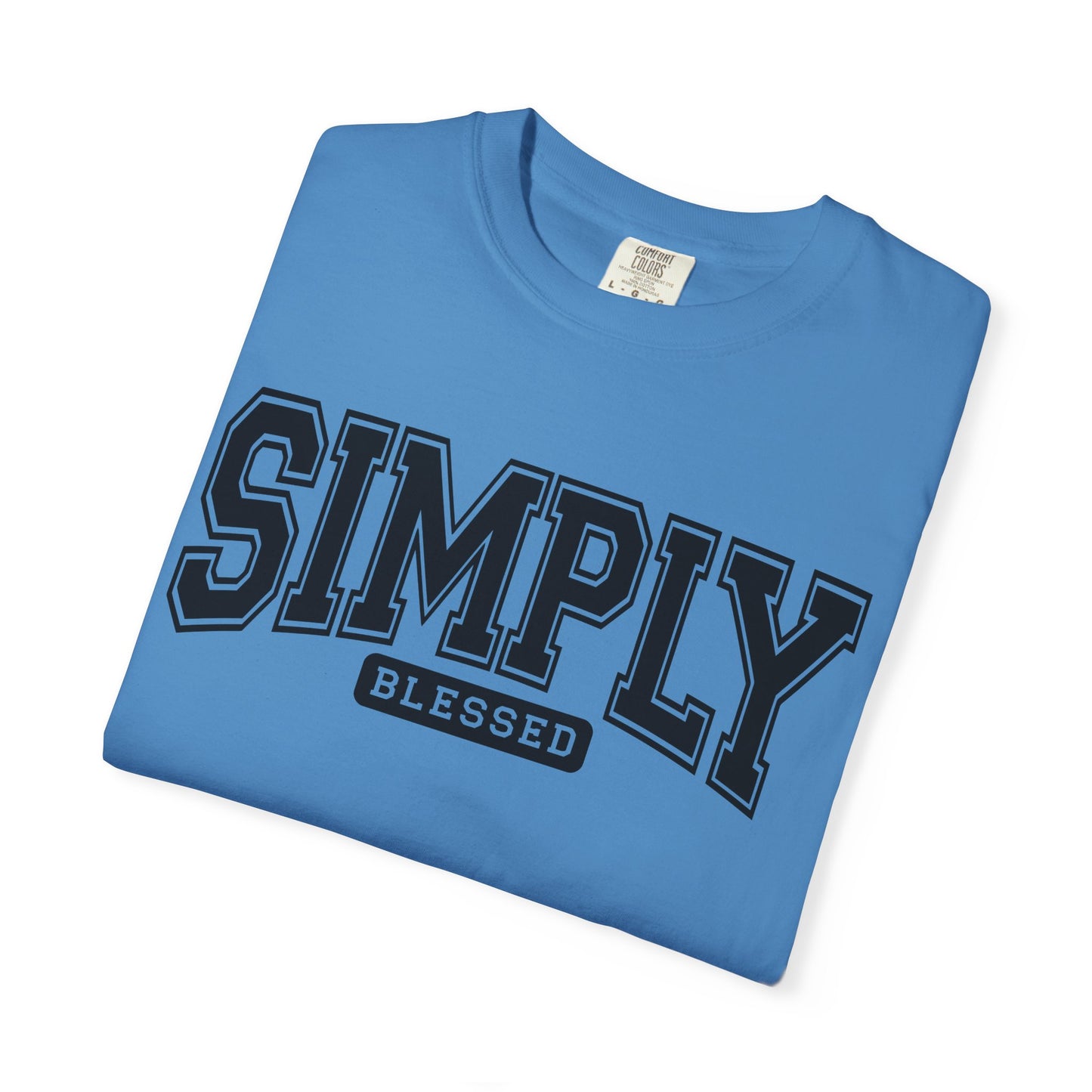 Simply Blessed Unisex T-shirt, Mindfulness Apparel, Casual Faith Shirt, Everyday Wear, Gift for Believers, Spiritual Comfort
