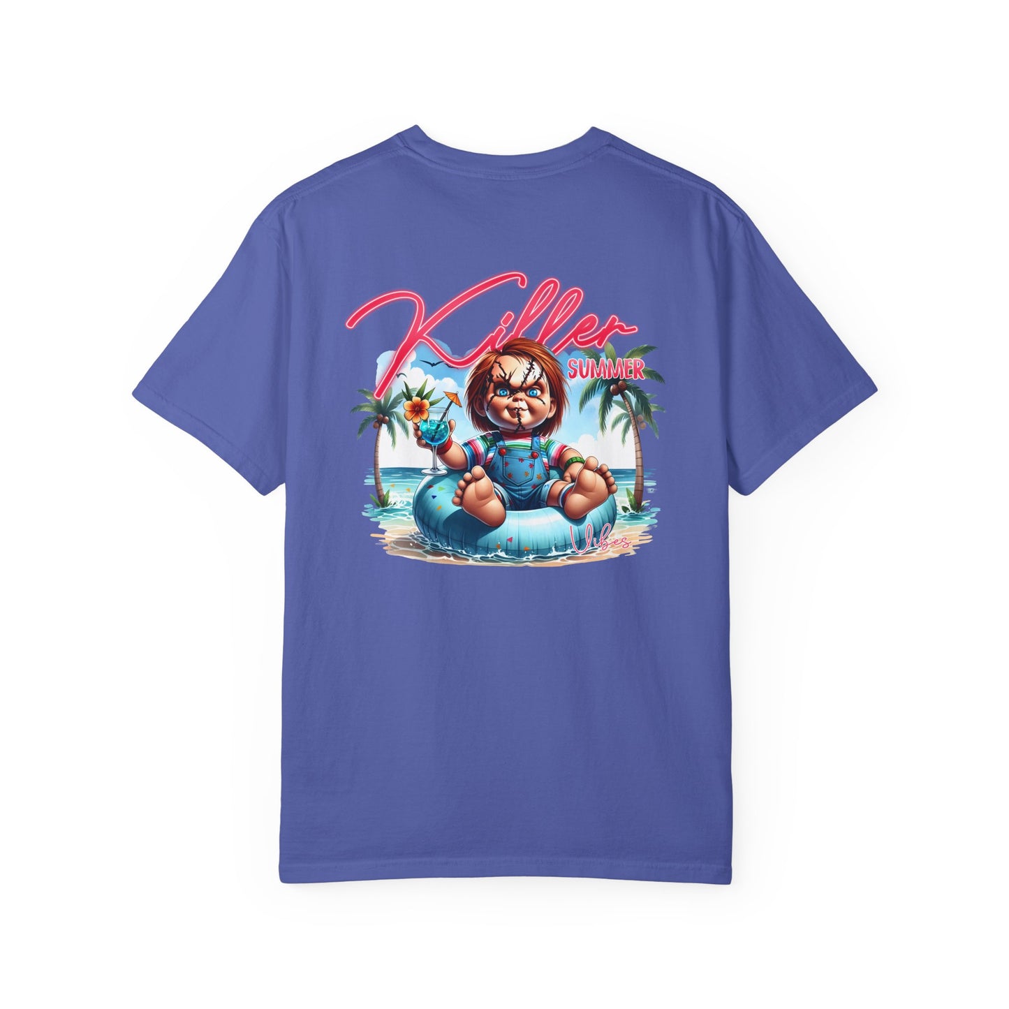 Chill Vibes Unisex Tee, Summer Vacation Shirt, Fun Graphic T-shirt, Unique Gift for Him or Her, Relaxed Fit for Everyday Wear