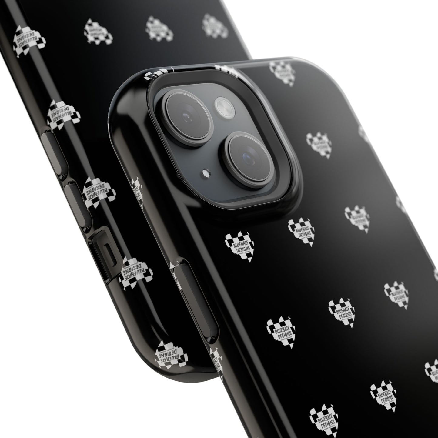 BlueHaze Designs Heart Pattern logo Phone case