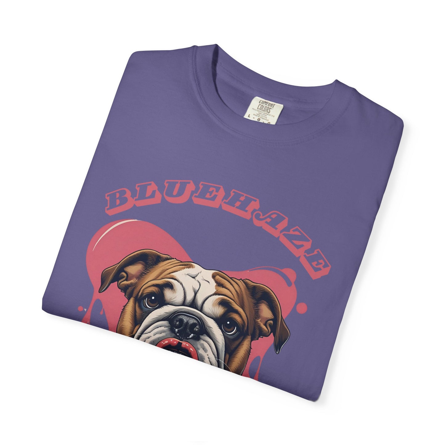 BlueHaze Colorful Dog Illustration T-Shirt, Pet Lover's Tee, Gift for Dog Owners, Summer Fashion, Unisex T-Shirt