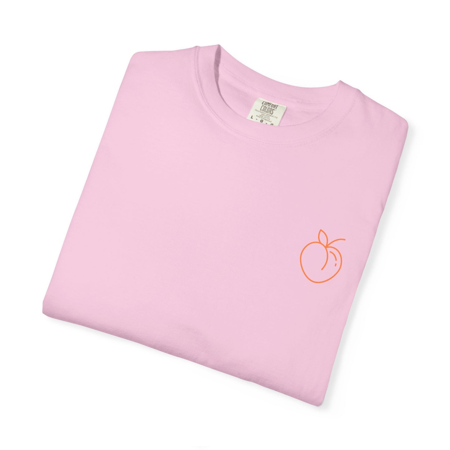 Playful Peach T-Shirt: Funny Quote, Unisex Tee