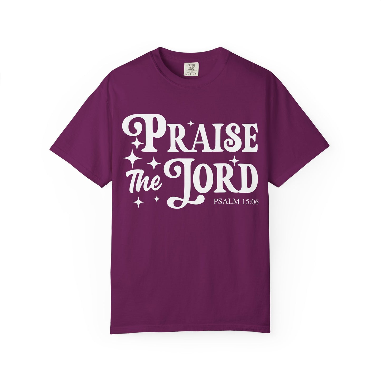 Praise the Lord Unisex Tee - Comfortable Garment-Dyed T-shirt, Faith-Based Apparel, Church Outfits, Christian Gifts, Inspirational Wear