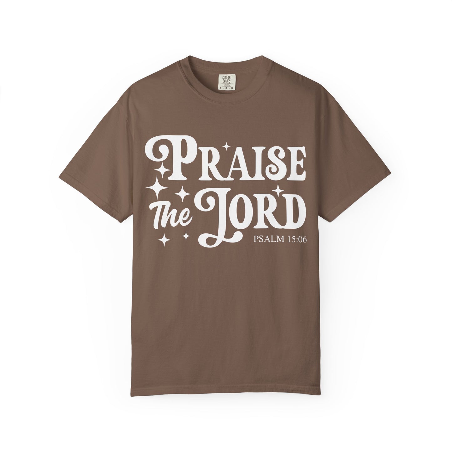 Praise the Lord Unisex Tee - Comfortable Garment-Dyed T-shirt, Faith-Based Apparel, Church Outfits, Christian Gifts, Inspirational Wear