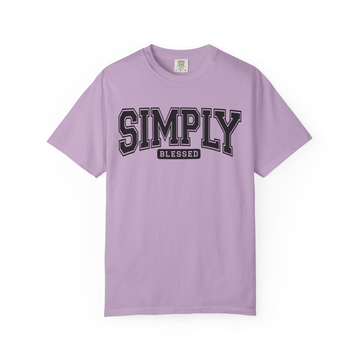 Simply Blessed Unisex T-shirt, Mindfulness Apparel, Casual Faith Shirt, Everyday Wear, Gift for Believers, Spiritual Comfort