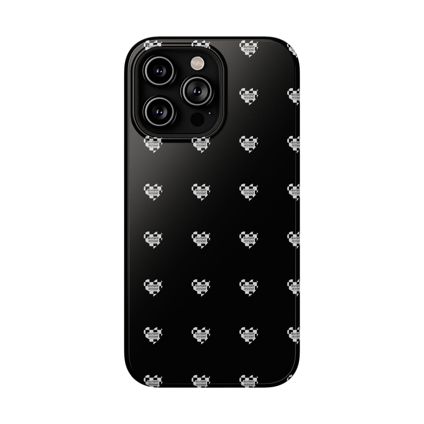 BlueHaze Designs Heart Pattern logo Phone case