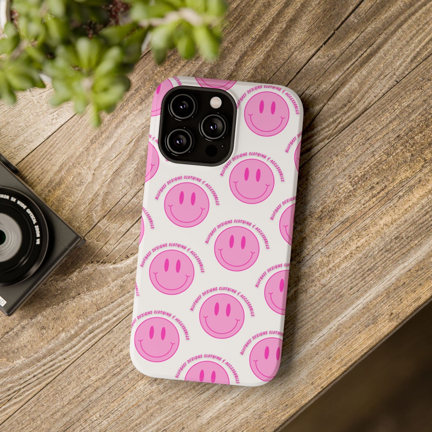 BlueHaze Designs Smiley Logo Phone case
