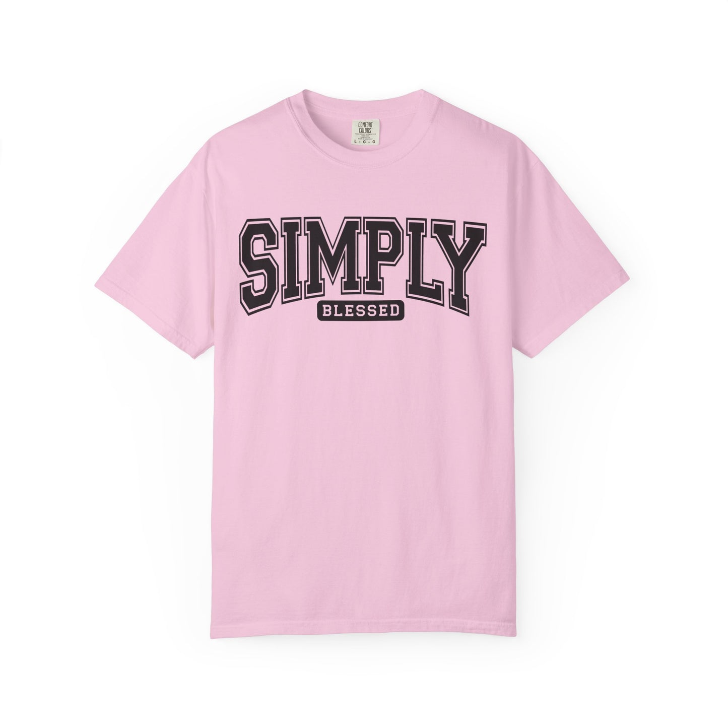 Simply Blessed Unisex T-shirt, Mindfulness Apparel, Casual Faith Shirt, Everyday Wear, Gift for Believers, Spiritual Comfort