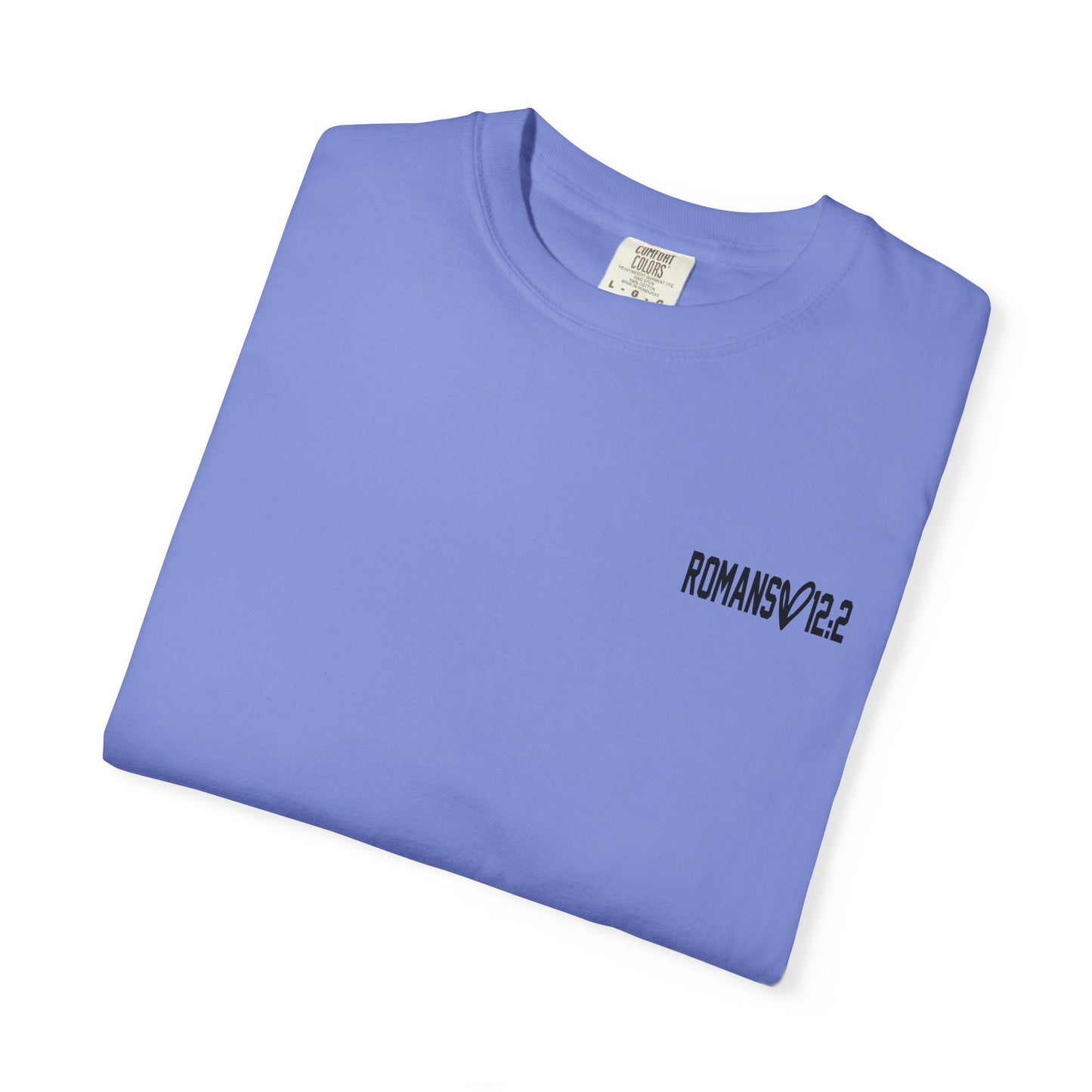 "Romans 12:2" Unisex Butterfly & Floral T-Shirt - Be Transformed, Inspirational Gift, Youth Apparel, Nature Lover Tee, Everyday Wear, Motivational Shirt