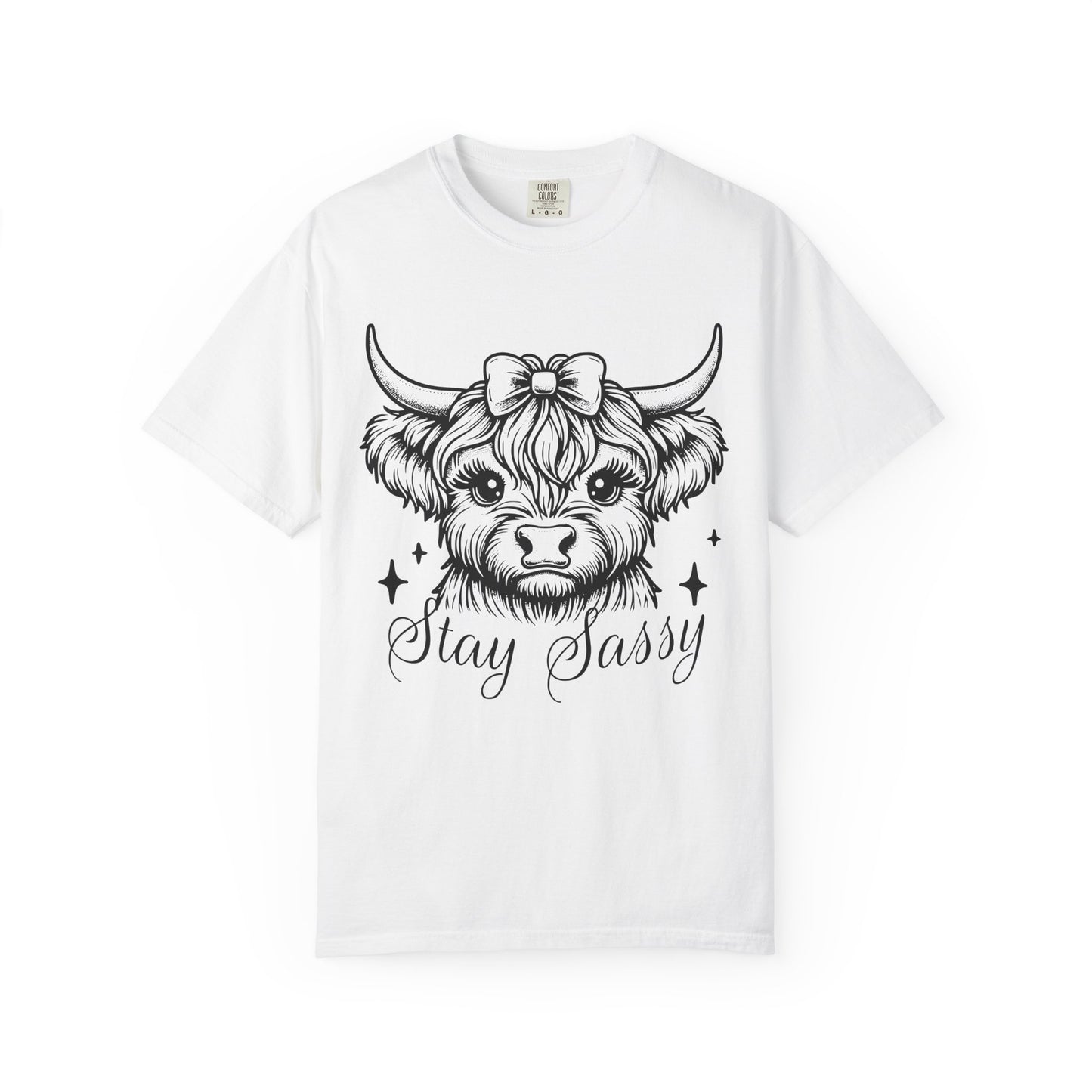 Sassy Cow Graphic Tee, Cute Animal Shirt, Unisex Cotton T-shirt, Gift for Animal Lovers, Casual Wear