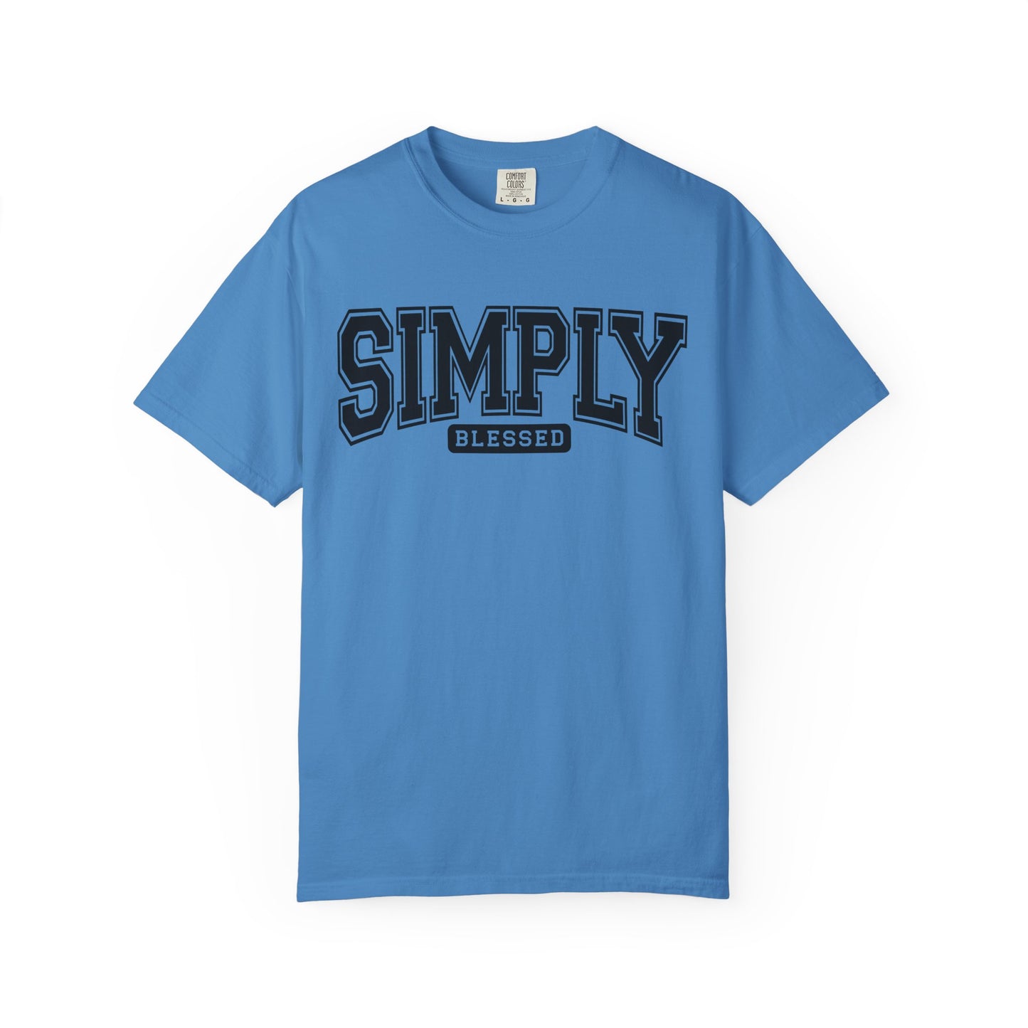 Simply Blessed Unisex T-shirt, Mindfulness Apparel, Casual Faith Shirt, Everyday Wear, Gift for Believers, Spiritual Comfort