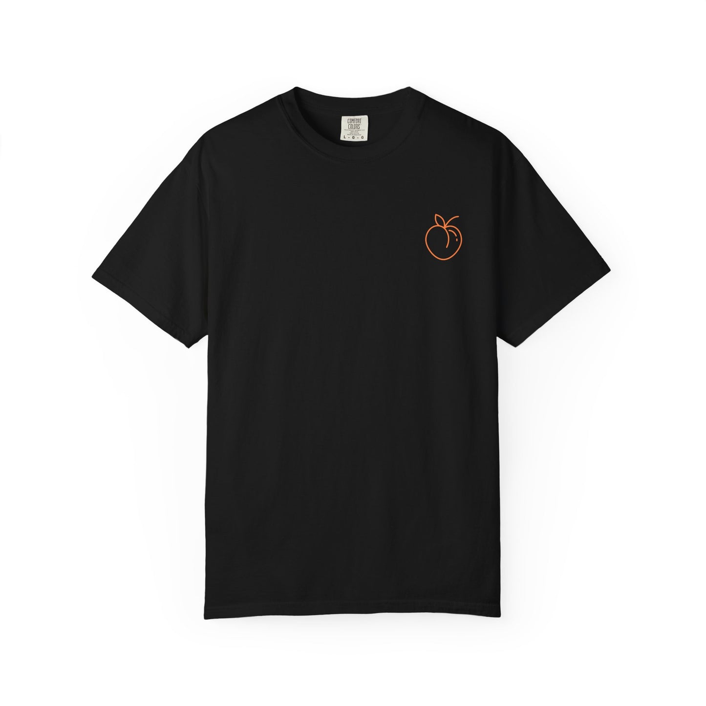 Playful Peach T-Shirt: Funny Quote, Unisex Tee