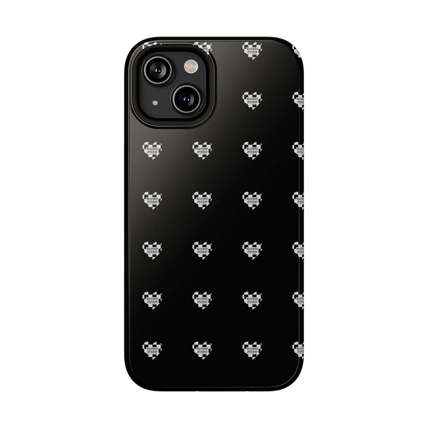 BlueHaze Designs Heart Pattern logo Phone case