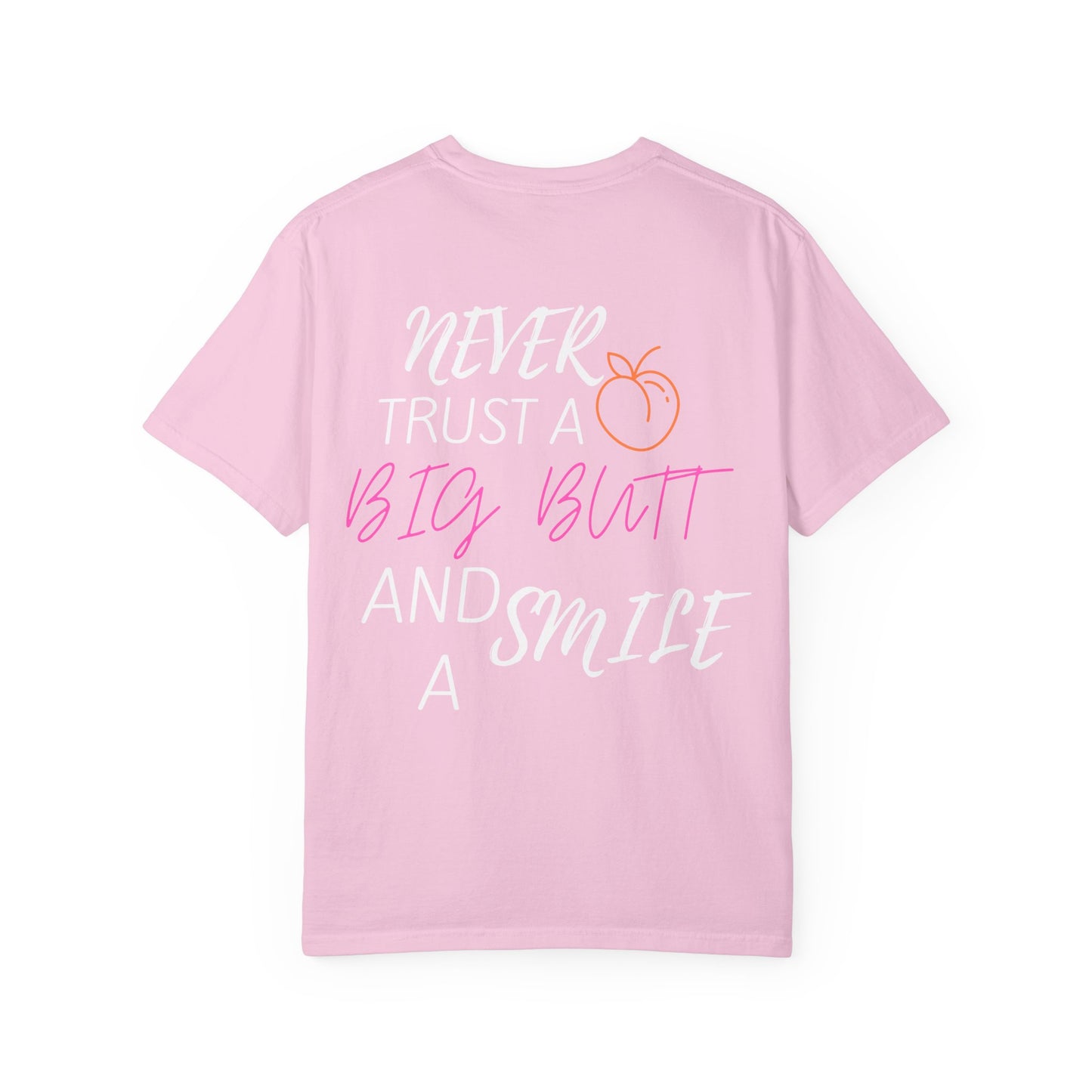 Playful Peach T-Shirt: Funny Quote, Unisex Tee