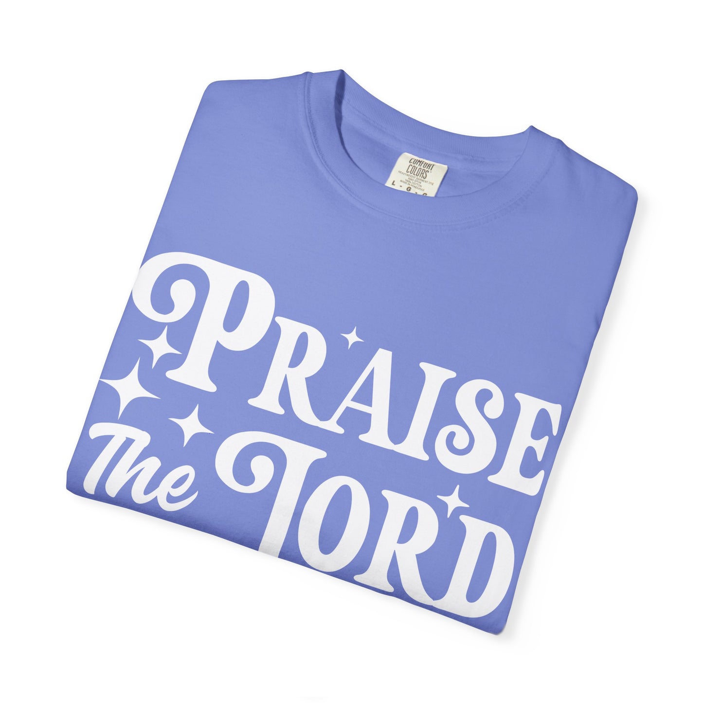 Praise the Lord Unisex Tee - Comfortable Garment-Dyed T-shirt, Faith-Based Apparel, Church Outfits, Christian Gifts, Inspirational Wear