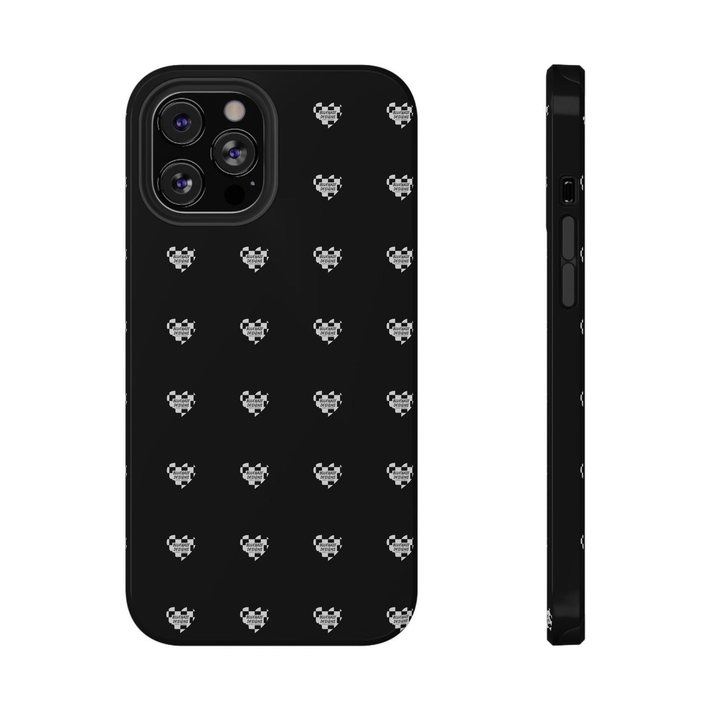 BlueHaze Designs Heart Pattern logo Phone case