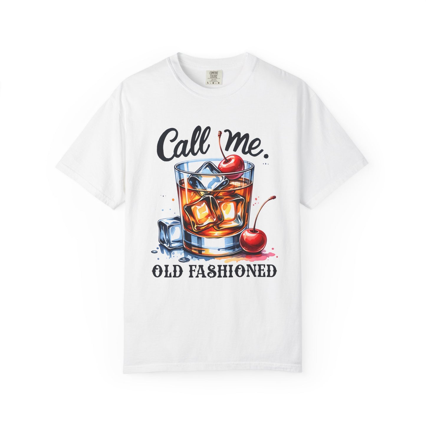 Vintage Cocktail T-Shirt - Call Me Old Fashioned