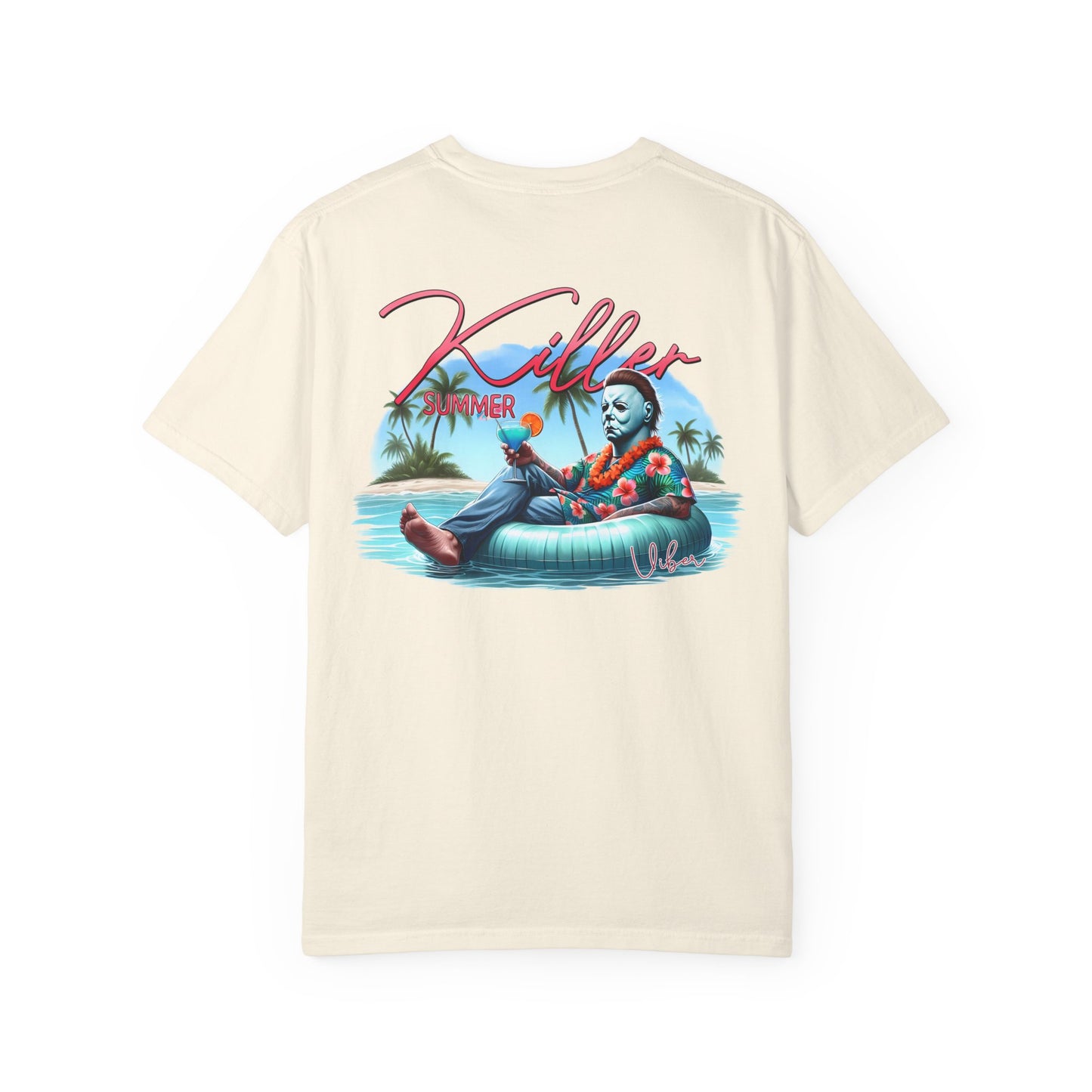 Killer Summer Graphic Tee, Unisex T-shirt, Beach Vibes Shirt, Perfect for Summer, Fun Outdoor Wear, Ideal Gift for Friends