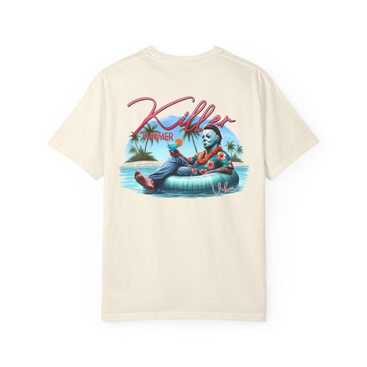 Killer Summer Graphic Tee, Unisex T-shirt, Beach Vibes Shirt, Perfect for Summer, Fun Outdoor Wear, Ideal Gift for Friends