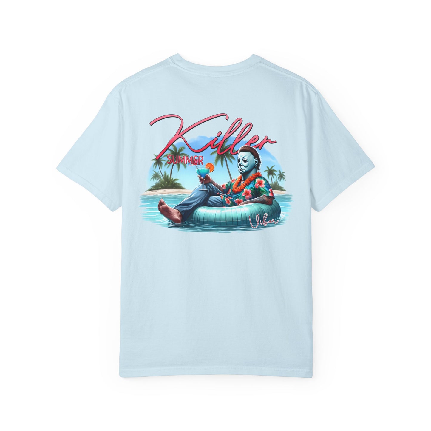 Killer Summer Graphic Tee, Unisex T-shirt, Beach Vibes Shirt, Perfect for Summer, Fun Outdoor Wear, Ideal Gift for Friends