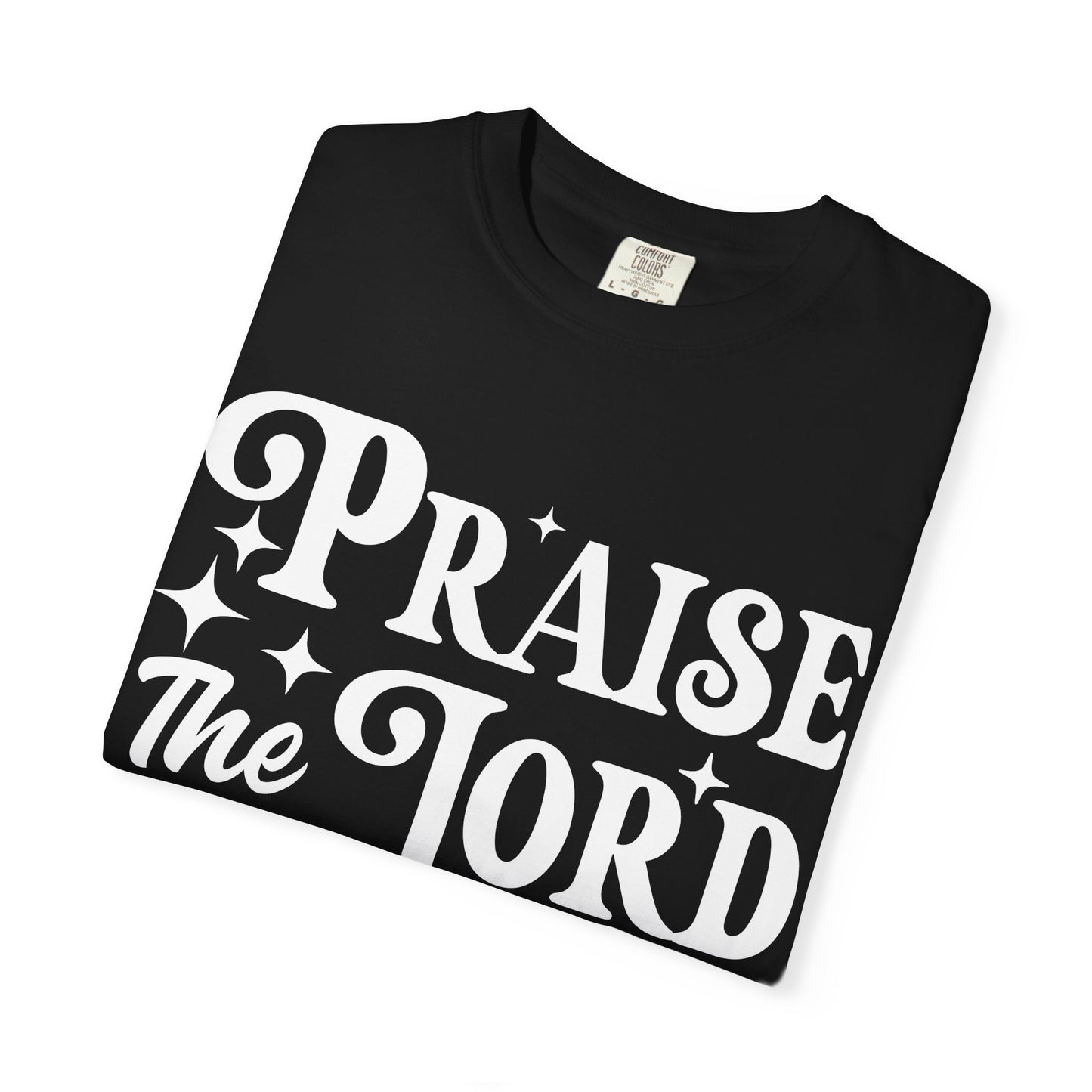 Praise the Lord Unisex Tee - Comfortable Garment-Dyed T-shirt, Faith-Based Apparel, Church Outfits, Christian Gifts, Inspirational Wear