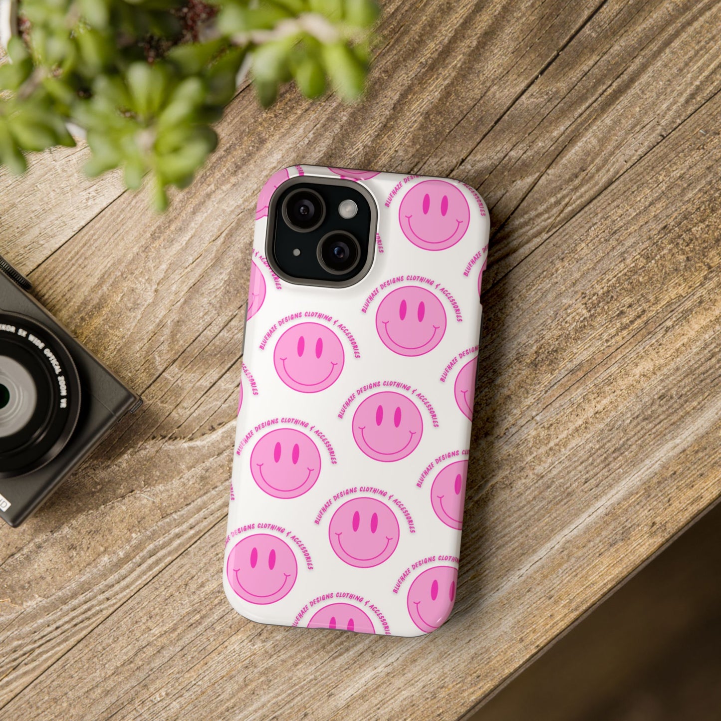 BlueHaze Designs Smiley Logo Phone case