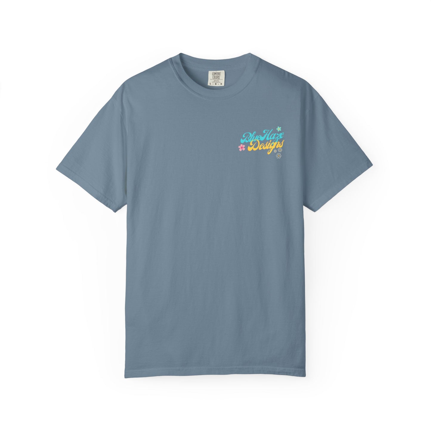 BlueHaze Floral Shoe Vibes T-Shirt