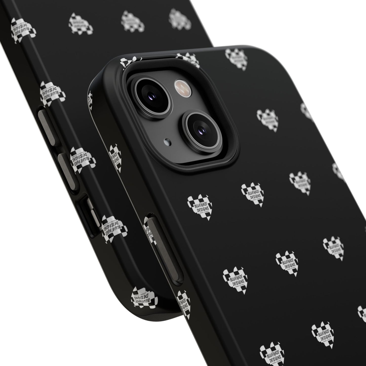 BlueHaze Designs Heart Pattern logo Phone case