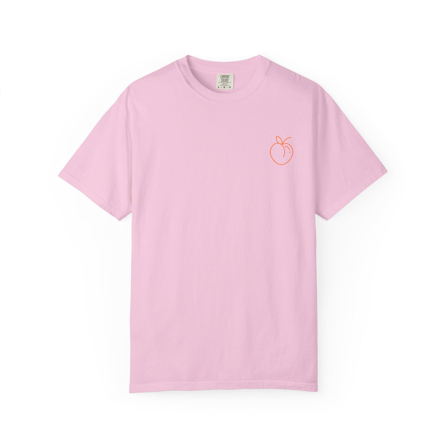 Playful Peach T-Shirt: Funny Quote, Unisex Tee