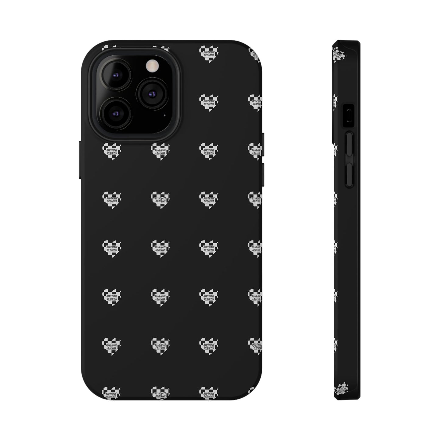 BlueHaze Designs Heart Pattern logo Phone case