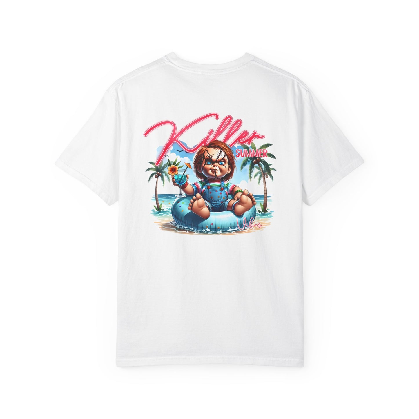 Chill Vibes Unisex Tee, Summer Vacation Shirt, Fun Graphic T-shirt, Unique Gift for Him or Her, Relaxed Fit for Everyday Wear