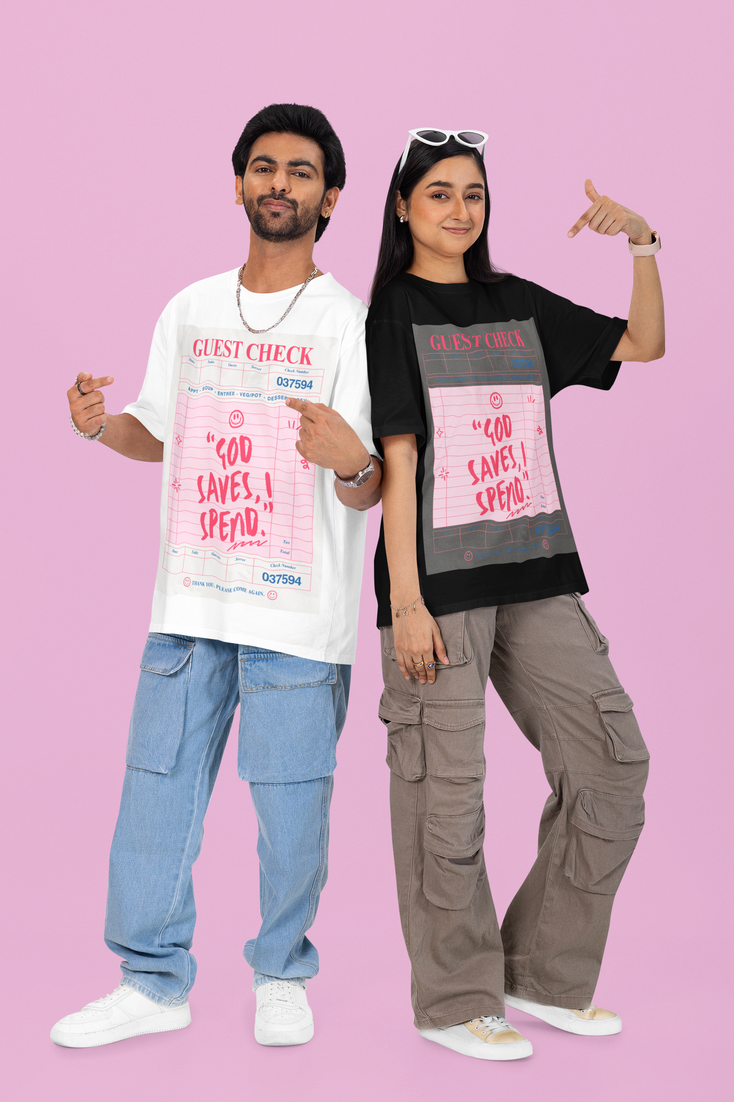God Saves, I Spend T-Shirt - Fun and Trendy Graphic Tee