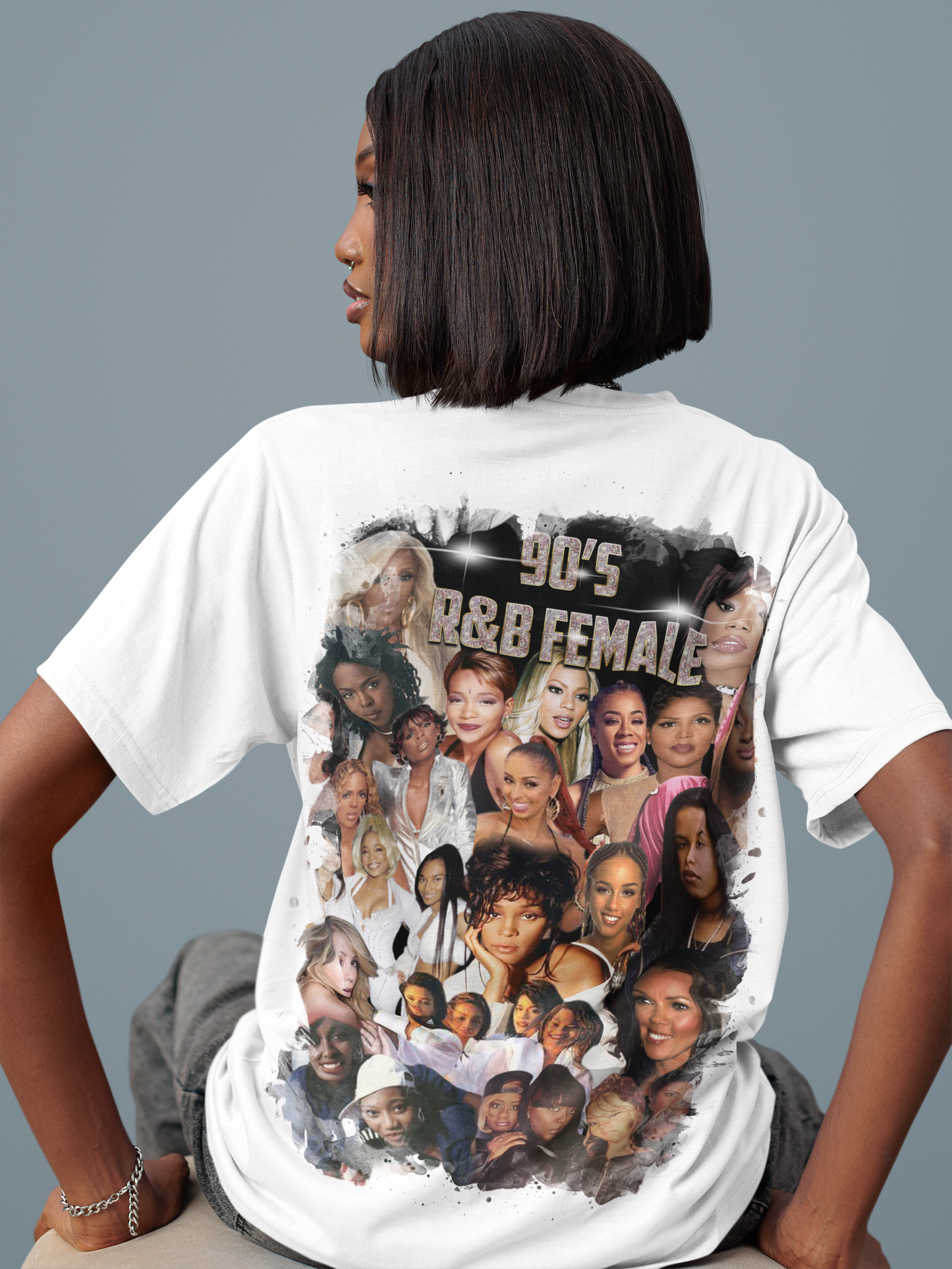 Empowering Women R&B T-Shirt, Hip Hop Tee, Feminist Apparel, Gift for Music Lovers, Music Festival Outfit