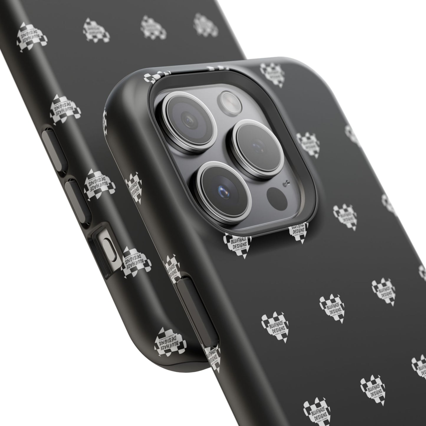 BlueHaze Designs Heart Pattern logo Phone case