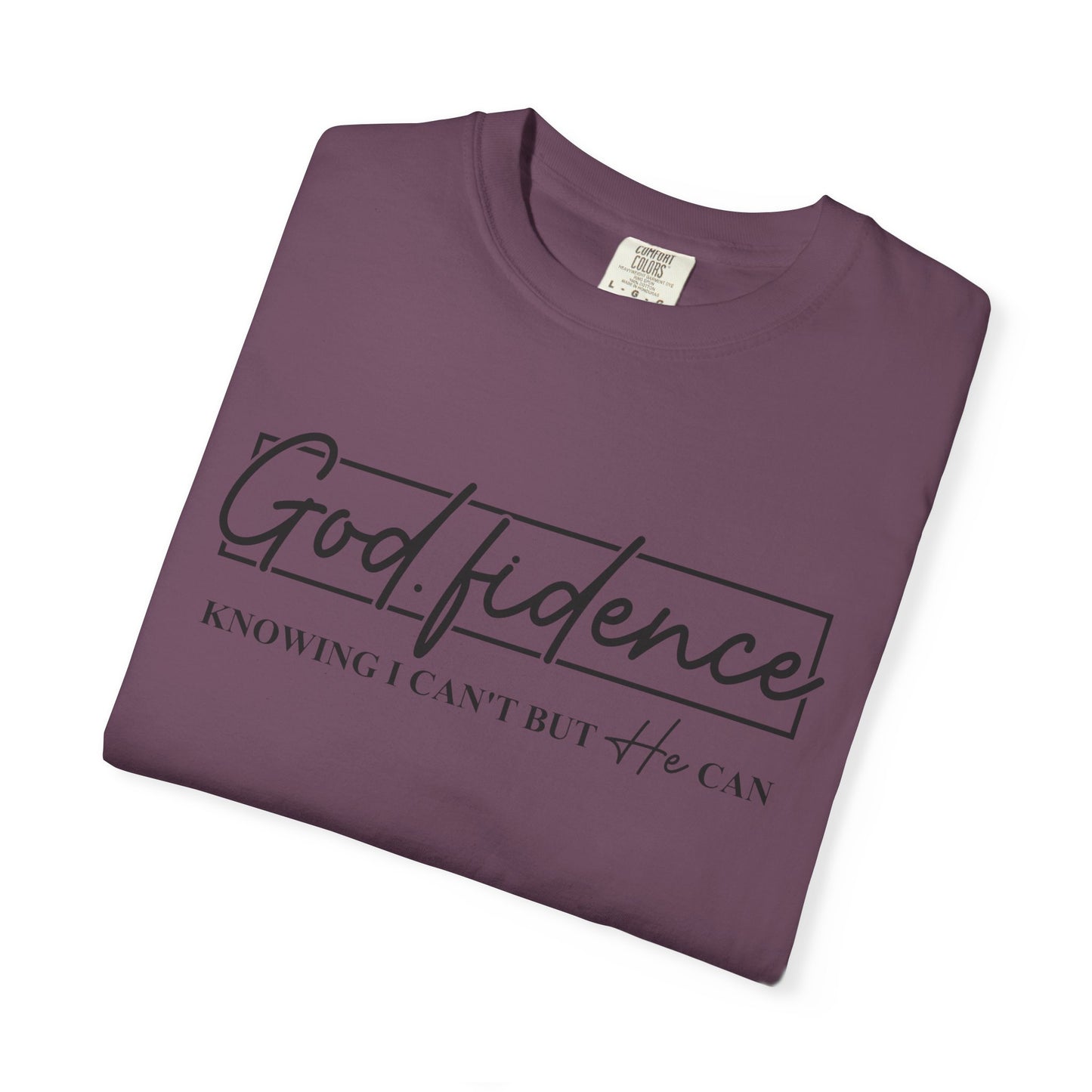 Inspirational Unisex T-shirt, Godfidence Tee, Motivational Apparel, Gift for Him/Her, Positive Vibes Shirt, Everyday Wear