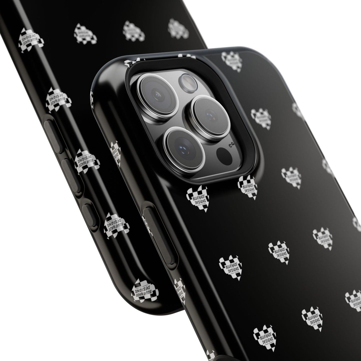 BlueHaze Designs Heart Pattern logo Phone case
