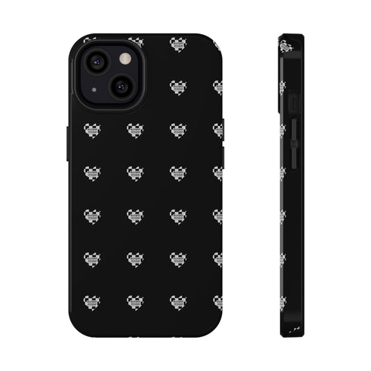 BlueHaze Designs Heart Pattern logo Phone case