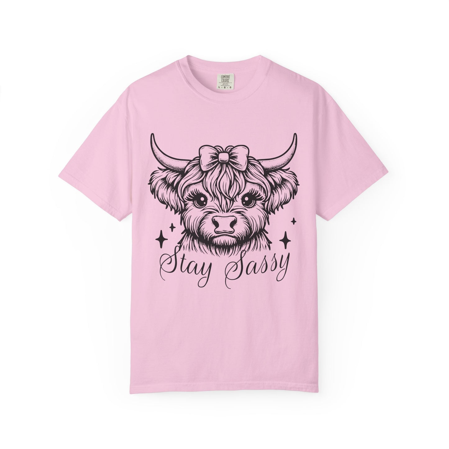 Sassy Cow Graphic Tee, Cute Animal Shirt, Unisex Cotton T-shirt, Gift for Animal Lovers, Casual Wear