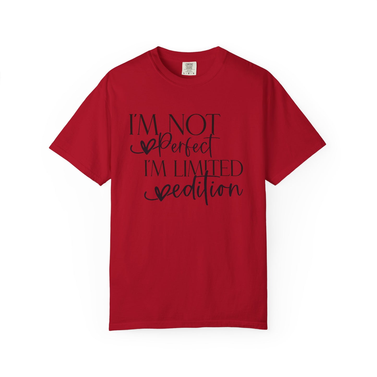 Limited Edition Tee - I'm Not Perfect, Unisex T-shirt, Gift for
