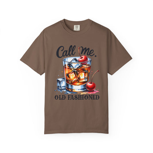 Vintage Cocktail T-Shirt - Call Me Old Fashioned