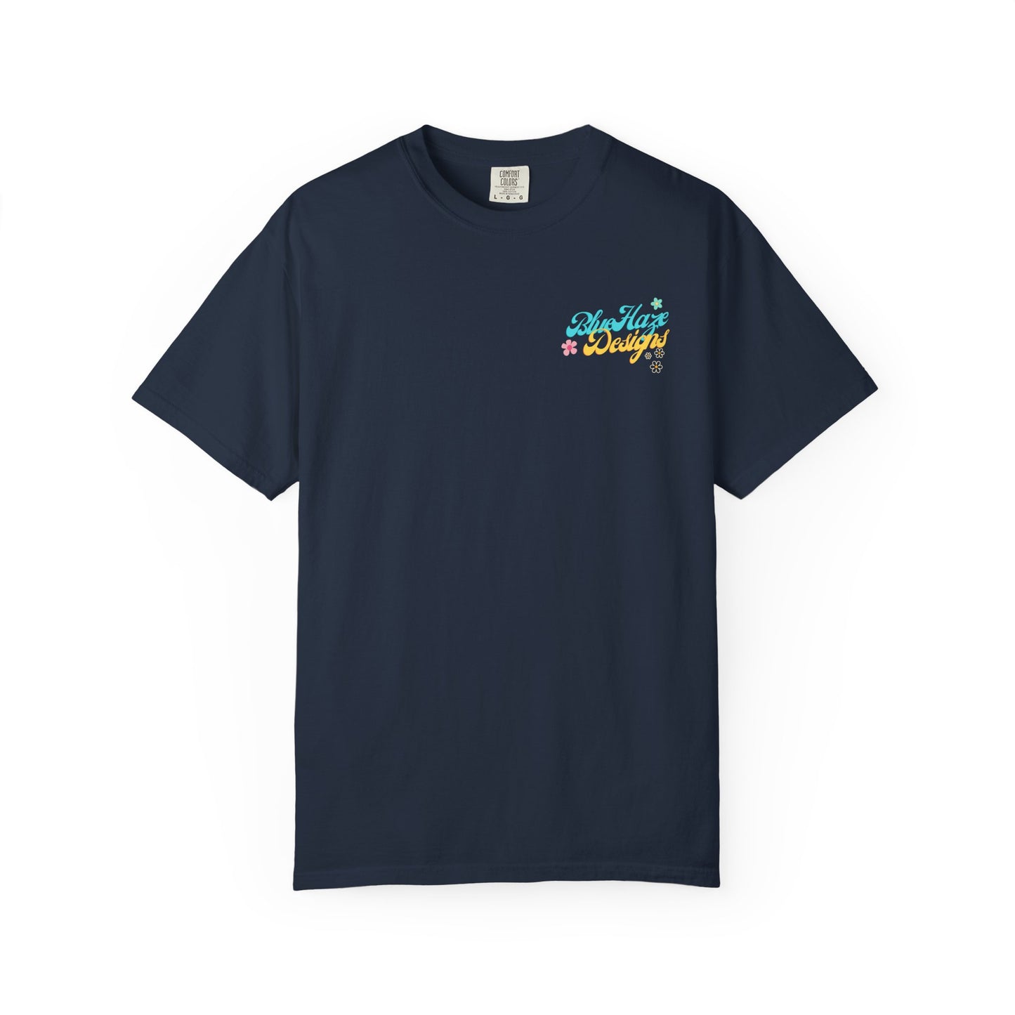 BlueHaze Floral Shoe Vibes T-Shirt