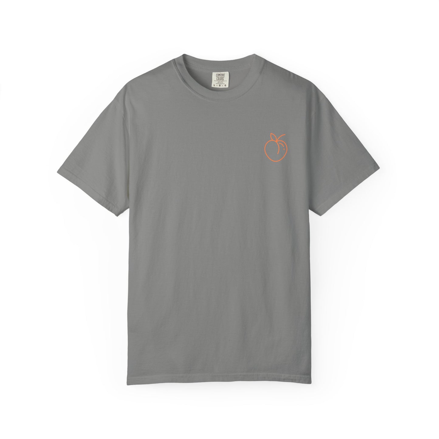 Playful Peach T-Shirt: Funny Quote, Unisex Tee