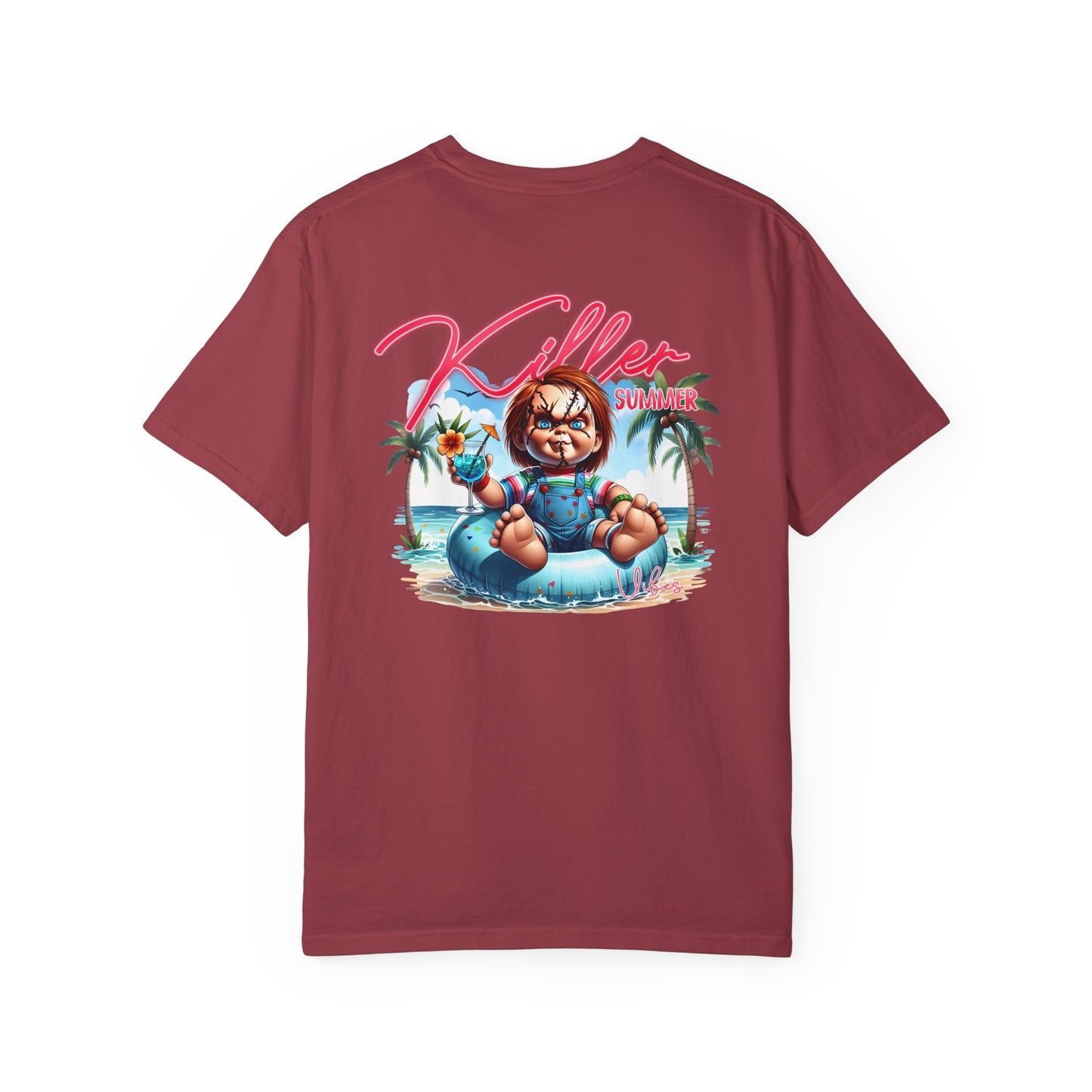 Chill Vibes Unisex Tee, Summer Vacation Shirt, Fun Graphic T-shirt, Unique Gift for Him or Her, Relaxed Fit for Everyday Wear