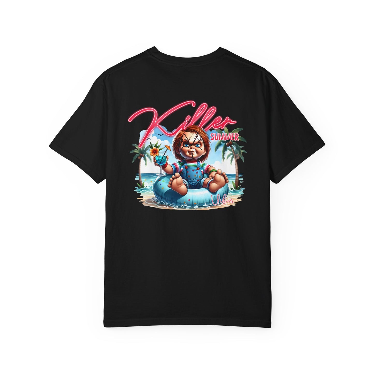 Chill Vibes Unisex Tee, Summer Vacation Shirt, Fun Graphic T-shirt, Unique Gift for Him or Her, Relaxed Fit for Everyday Wear