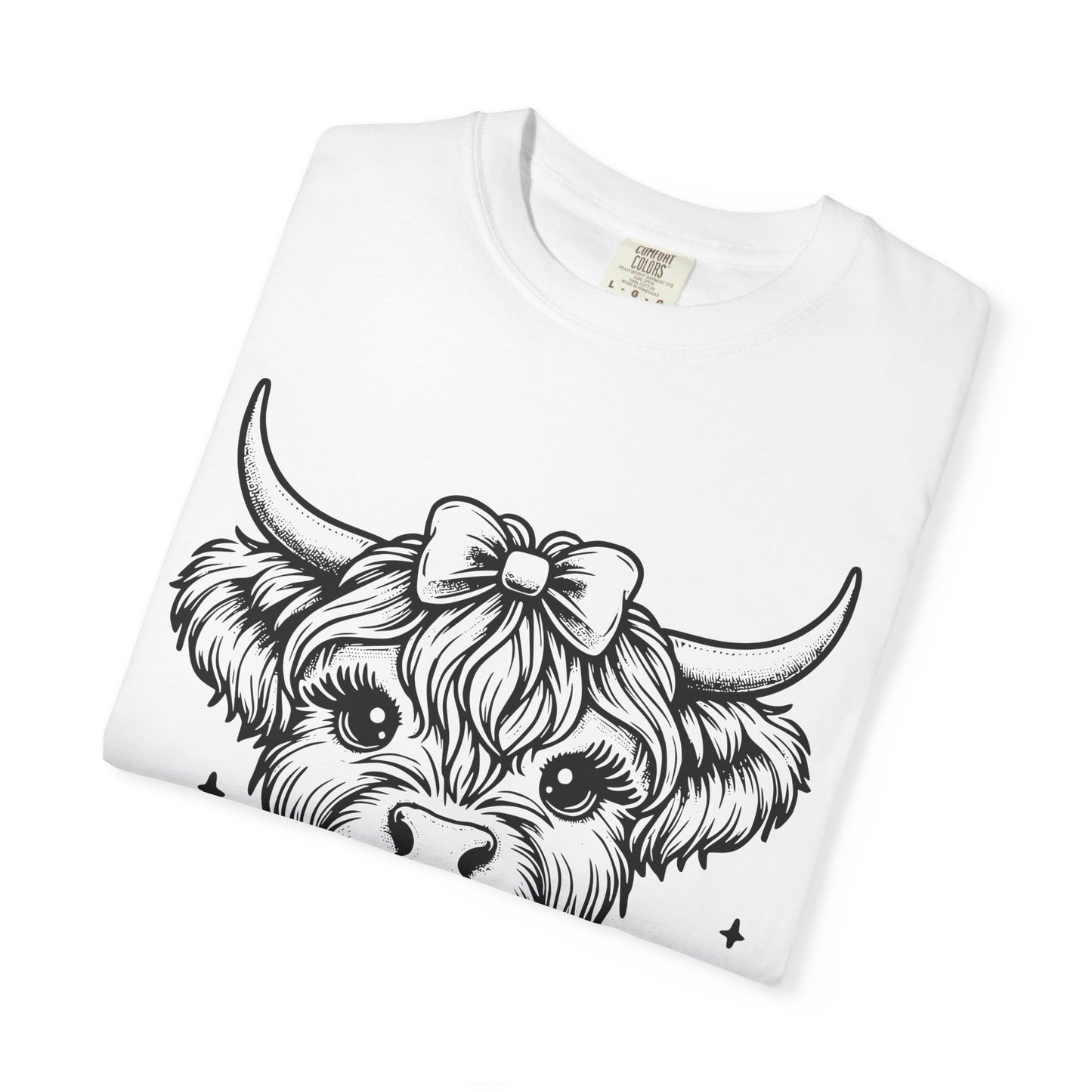 Sassy Cow Graphic Tee, Cute Animal Shirt, Unisex Cotton T-shirt, Gift for Animal Lovers, Casual Wear