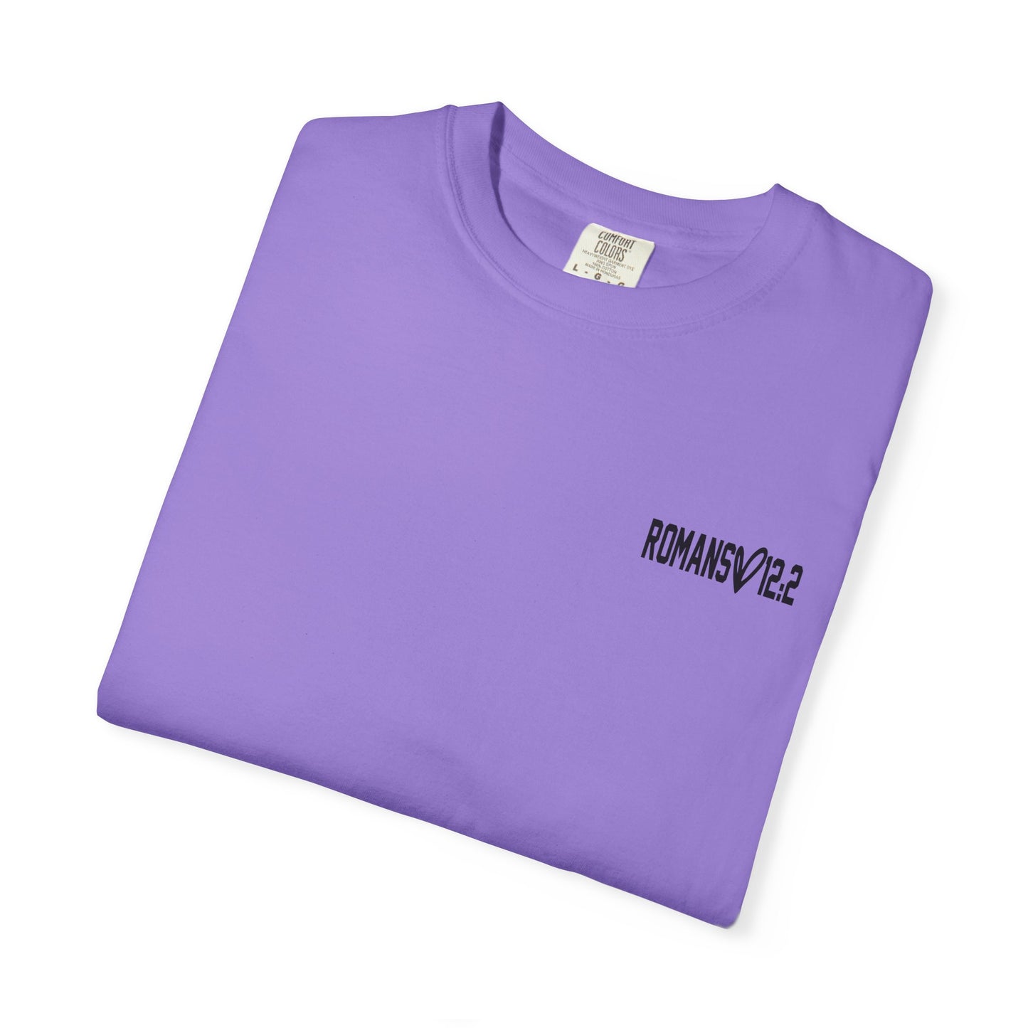 "Romans 12:2" Unisex Butterfly & Floral T-Shirt - Be Transformed, Inspirational Gift, Youth Apparel, Nature Lover Tee, Everyday Wear, Motivational Shirt