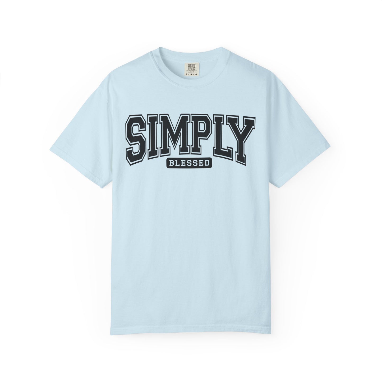 Simply Blessed Unisex T-shirt, Mindfulness Apparel, Casual Faith Shirt, Everyday Wear, Gift for Believers, Spiritual Comfort