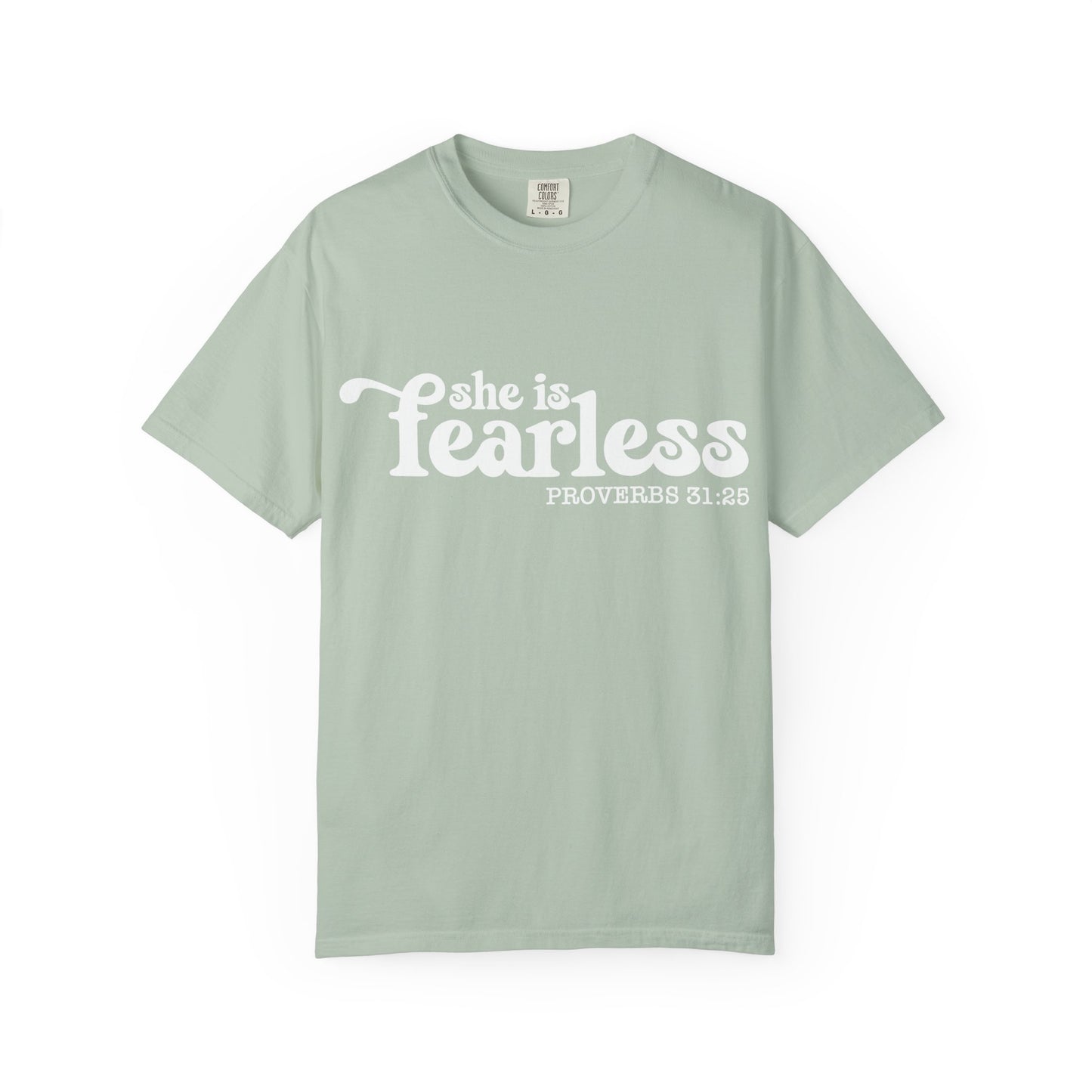 Fearless T-Shirt, Inspirational Tee, Christian Gift, Proverbs 31:25 Shirt, Casual Wear, Motivational Apparel