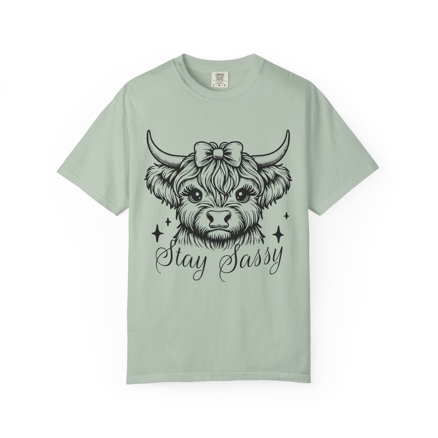 Sassy Cow Graphic Tee, Cute Animal Shirt, Unisex Cotton T-shirt, Gift for Animal Lovers, Casual Wear