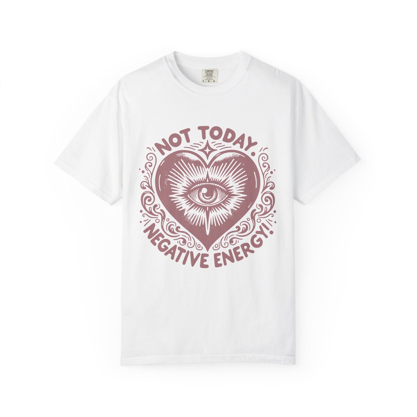 Positive Vibes T-Shirt with Eye Design, Unisex Graphic Tee, Gifts for Her, Motivational Apparel, Casual Wear, Everyday Comfort