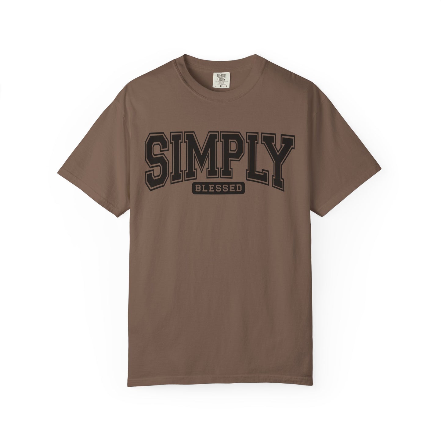 Simply Blessed Unisex T-shirt, Mindfulness Apparel, Casual Faith Shirt, Everyday Wear, Gift for Believers, Spiritual Comfort